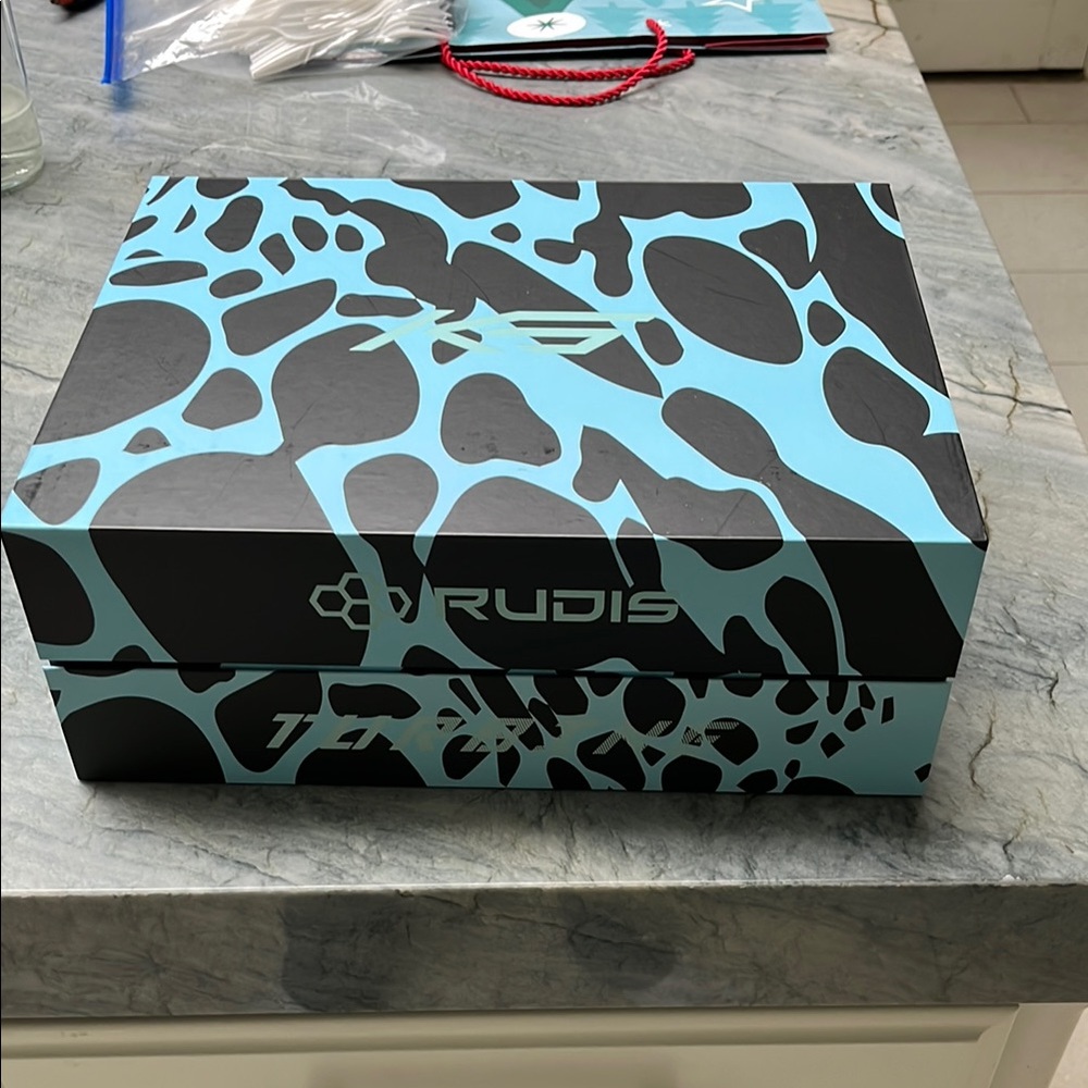 KS TURBINE ADULT WRESTLING SHOES - POISON BLUE